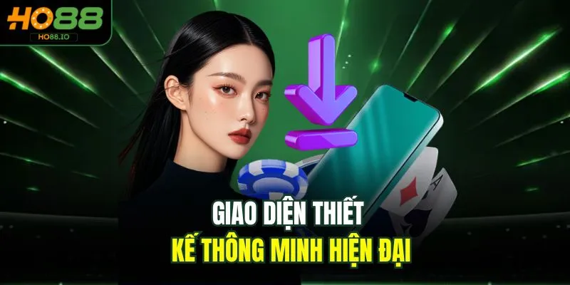 Giao diện thiết kế thông minh hiện đại