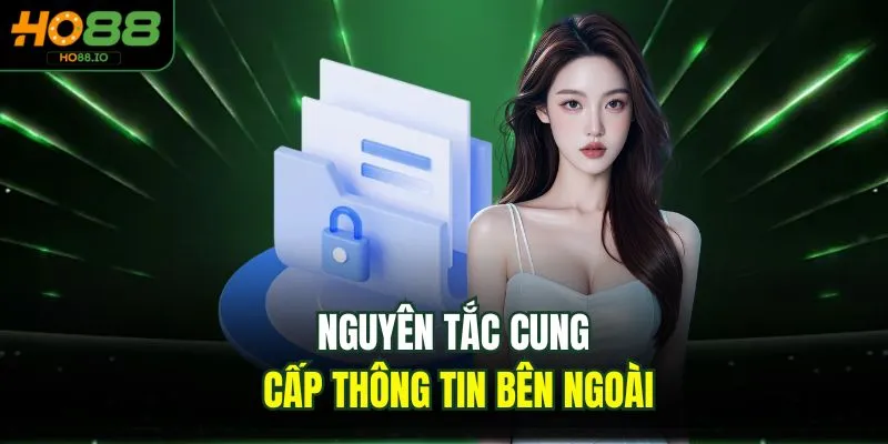 Nguyên tắc cung cấp thông tin bên ngoài